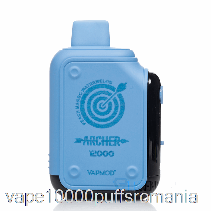 Vape Romania Archer 12000 De Unica Folosinta Piersic Mango Pepene Verde
